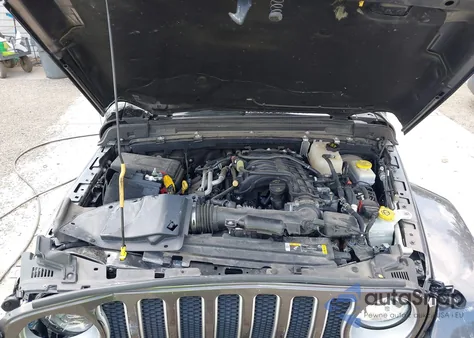 2022 Jeep Wrangler Unlimited Sahara 4X4 from USA, damaged, VIN 1C4HJXEG6NW103779